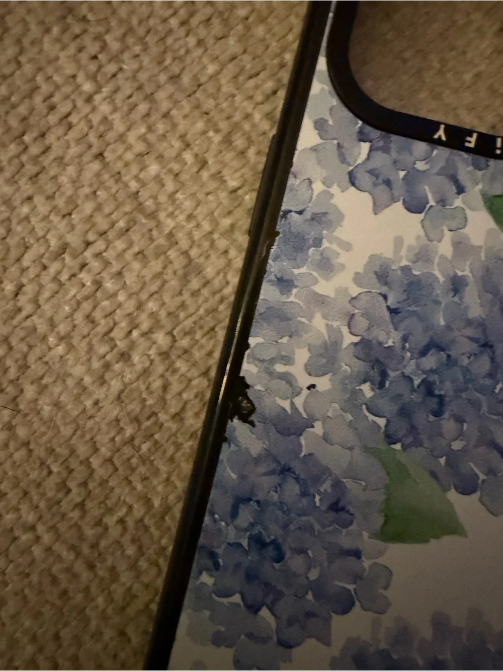 Casetify Blue & Green Hydrangea Floral Phone Case